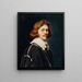 Young Cavalier - Jacques Blanchard — framed artwork on a wall