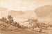 Vista de la Chadou en el lago de Thoune - Jacques Henri Juillerat — vista de la obra