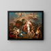 Apolo y Diana atacando a los hijos de Nióbe - Jacques Louis David — cuadro enmarcado en la pared