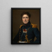 Count Henri Amédée Mercure De Turenne D'Aynac - Jacques Louis David — framed artwork on a wall
