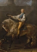 retrato ecuestre de Stanisław Kostka Potocki - Jacques Louis David — vista de la obra