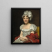 Madame David - Jacques Louis David — framed artwork on a wall