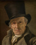 L'homme au chapeau - Jacques Louis David — vista de la obra