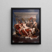 Marte desarmado por Venus - Jacques Louis David — cuadro enmarcado en la pared