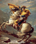 Napoleon crossing the Alps - Jacques Louis David — artwork view