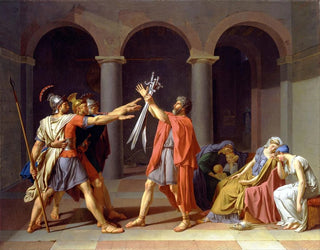 Jacques Louis David - Oath Of The Horatii.webp