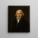 Portrait Of Jean-Pierre Delahaye - Jacques Louis David — framed artwork on a wall