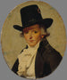 Retrato del cuñado de Pierre Sériziat David - Jacques Louis David — vista de la obra