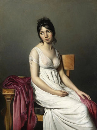 Jacques Louis David - Portrait of a Young Woman in White.webp