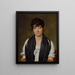 Suzanne Le Peletier De Saint-Fargeau - Jacques Louis David — framed artwork on a wall
