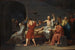 La muerte de Sócrates - Jacques Louis David — vista de la obra