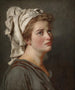 Young woman with turban - Jacques Louis David — artwork view