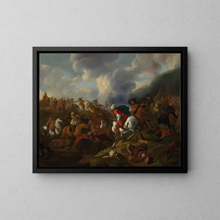 Jacques Muller - A Cavalry Encounter between Turkish Troops and the Troops of the Austrian Emperor.webp