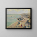 Dieppe - Jacques-Émile Blanche — cuadro enmarcado en la pared