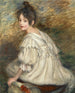 Hija con vestido blanco - Jacques - Émile Blanche — vista de la obra