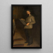 Retrato de Henri Guérard - Jacques-Émile Blanche — cuadro enmarcado en la pared