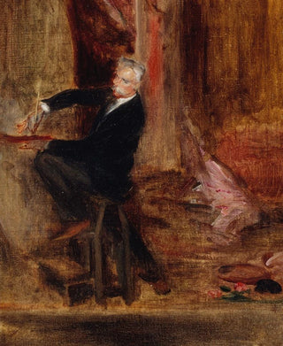 Jacquesmile Blanche - Portrait du peintre Jules Chret 18361933 dans son atelier.webp