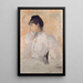 Portrait painting presumed of Henriette Chabot - Jacques-Émile Blanche — framed artwork on a wall
