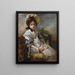 Pouponne Zelinska en la cesta - Jacques-Émile Blanche — cuadro enmarcado en la pared