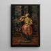 Vaslav Nijinsky dans Danse siamoise - Jacques-Émile Blanche — framed artwork on a wall