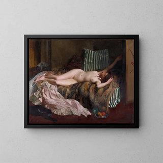Jacquesmile Blanche - Young Girl after a Masked Ball La petite masque.webp