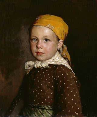 Jahn Ekenaes - Portrait of a little girl.webp
