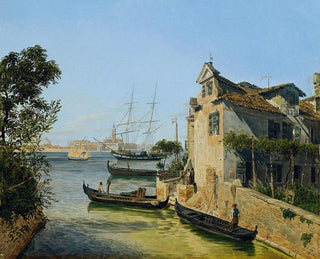 Jakob Alt - Blick auf San Giorgio Maggiore in Venedig.webp
