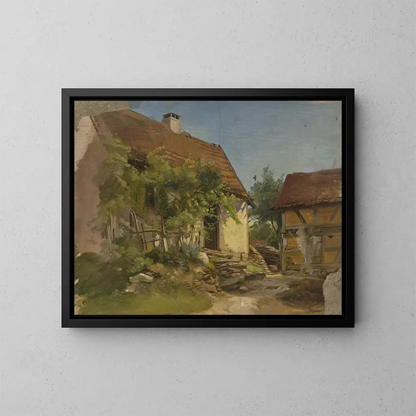Fermo - Jakob Becker — cuadro enmarcado en la pared