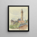 Château de Höchst - Jakob Becker — framed artwork on a wall