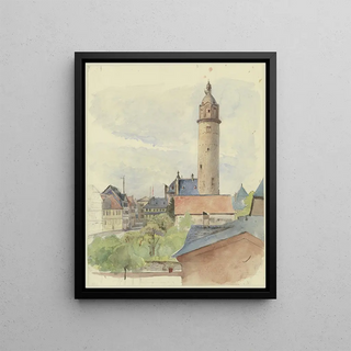 Jakob Becker - Hchst castle.webp
