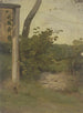 Prairie with small wall - Jakob Becker — artwork view