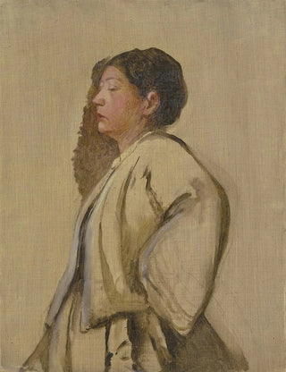 Jakob Becker - Portrtstudie einer jungen Frau.webp