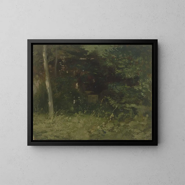 Turf - Jakob Becker — cuadro enmarcado en la pared