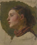 Joven mujer - Jakob Becker — vista de la obra
