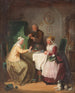 La visita del café - Jakob Emanuel Gaisser — vista de la obra