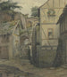 Motivo de pueblo - Jakob Fürchtegott Dielmann — vista de la obra