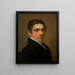 Friedrich Gauermann artista - Jakob Gauermann — cuadro enmarcado en la pared