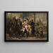 People on the move - Jakob Grünenwald — framed artwork on a wall