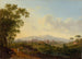 View of the churches S. Agnese fuori le mura and S. Costanza in Rome - Jakob Philipp Hackert — artwork view