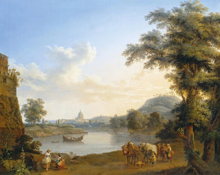 Jakob Philipp Hackert - View of Saint Peters in Rome.webp
