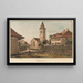Bürglen - Jakob Samuel Weibel — framed artwork on a wall