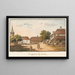 Cappelen near Aarberg - Jakob Samuel Weibel — framed artwork on a wall
