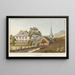 Eggiwil Painting - Jakob Samuel Weibel — framed artwork on a wall