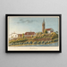 Kirchberg Painting - Jakob Samuel Weibel — framed artwork on a wall