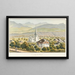 Lauperswyl - Jakob Samuel Weibel — cuadro enmarcado en la pared