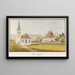 Münsingen - Jakob Samuel Weibel — framed artwork on a wall
