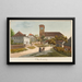 Oberbourg - Jakob Samuel Weibel — cuadro enmarcado en la pared