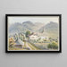 Rexau - Jakob Samuel Weibel — cuadro enmarcado en la pared
