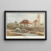 Rüthe - Jakob Samuel Weibel — framed artwork on a wall
