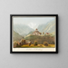 Castillo de Tellenburg - Jakob Samuel Weibel — cuadro enmarcado en la pared